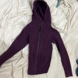 Lululemon full zip scuba hoodie